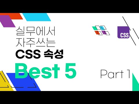 웹퍼블리셔 25년 차가 실무에서 가장 많이 쓰는 CSS  Best 1~5(Part 1)